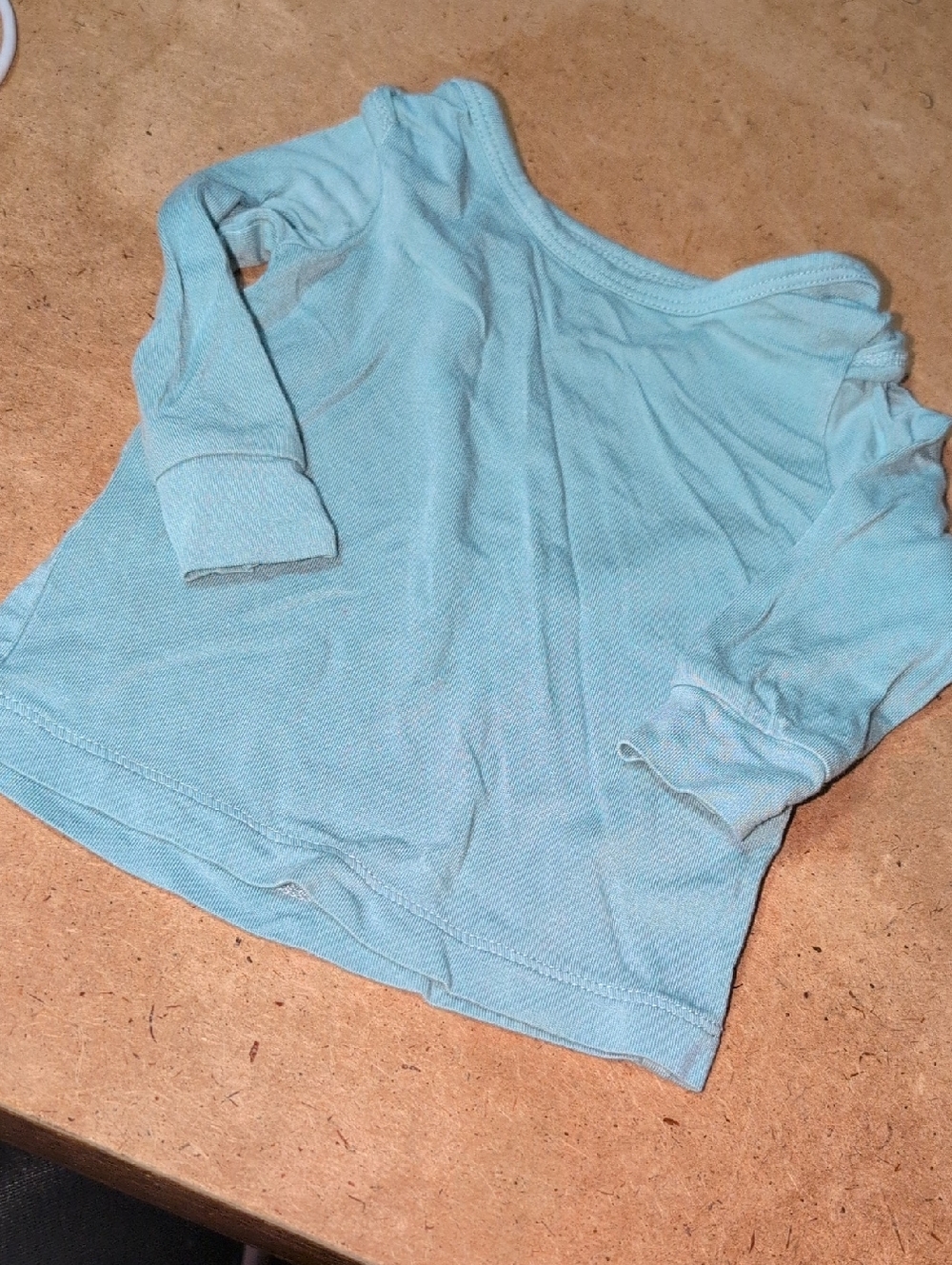 GUC ♡ Baby Girls/Boys Just One You Ecovero Viscose Blue Long Sleeve Top Size 3M